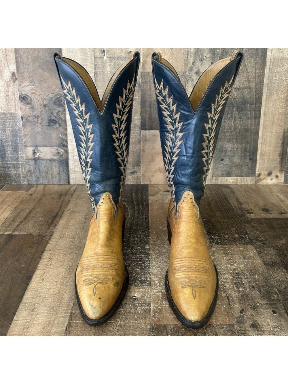 Hondo Vintage Tall Western Cowboy Boots Womens 10 B